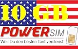 Power Sim Power Sim US Prepaid Simkarte mit 10GB