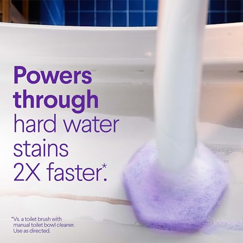 Clorox Scentiva ToiletWand Refills Value Pack, Lavender and Jasmine, 20 Ct. | Disposable Toilet Brush Scrubbing Pads, Eliminates Hard Water and Lime Stains 2X Faster than Using a Manual Brush - image 5