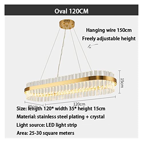 Lustres modernes LED à intensité variable avec télécommande suspension 40cm