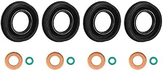 Injector Seals Ring, Automobile Engine Fuel Injector Gasket Injector O-Ring Fit for Transit MK7 2.2 2.4 3.2 TDCi 6C1Q-6K780-AB