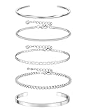 Cadeau Idéal: Ces bracelets femmes or sont présentés dans un coffret cadeau raffiné. Les ensembles de bracelets acier inoxydable femme parfaitement avec tous les styles vestimentaires et toutes les occasions spéciales. Ils constituent un cadeau idéal pour vos proches, telles que vos sœU.S, vos filles, votre mère et vos meilleures amies, ou même pour vous faire plaisir. Ils sont parfaits pour les occasions spéciales telles que les anniversaires, noël, les mariages et la fête des mères