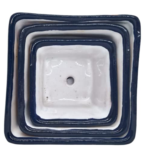 Mini pots de fleurs mexicains en céramique Talavera ECONIA - Cadeau artisanal idéal - 8