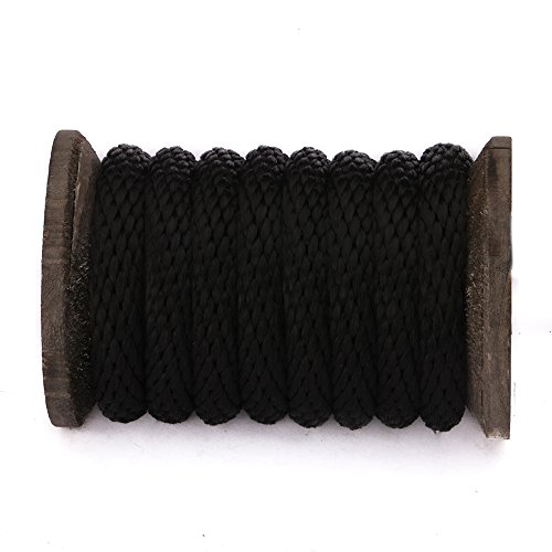 image for FMS Ravenox Solid Braid Utility Rope | (Black)(1/2 inch x 25 feet) | M