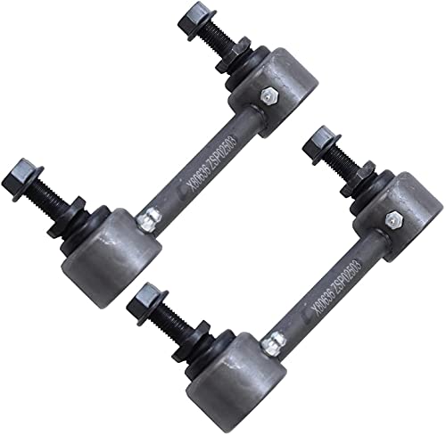 Image of Detroit Axle - 2WD Front Shocks Kit for 2004-2012 Chevy Colorado GMC Canyon, 2006 Isuzu i-280, 2007 i-290, 2 Shock Absorbers Assembly 2 Sway Bar Links Replacement - 4pc Set