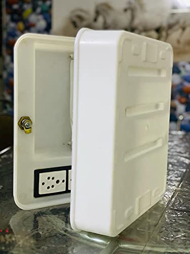 Image of (Heavy Box Pack of 8) CCTV Camera fitting box | Mounting box | Junction box | Pvc box | Waterproof cc camera box. (POE BOX V3, 8)