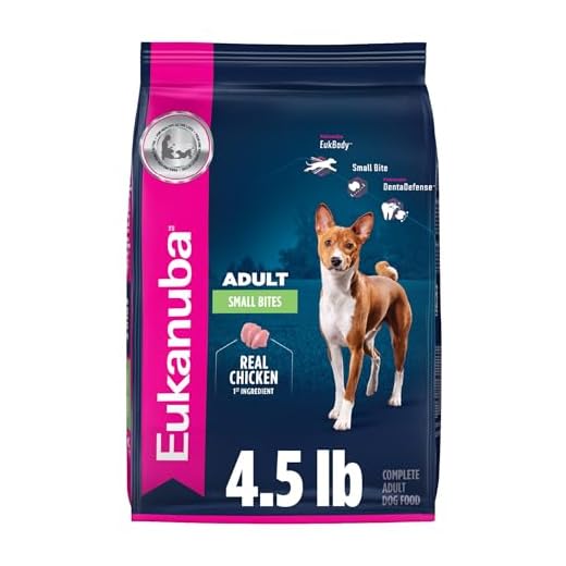 Eukanuba Adult Small Bites Dry Dog Food, 4.5 lb Bag