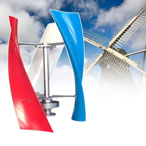 Générateur éolien 3000 W 12 V 24 V avec contrôleur de charge éolienne verticale