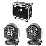 Der ETEC Big Eye ist ein professioneller LED Moving Head ausgestattet mit 19x15 Watt 4in1 OSRAM LEDs.