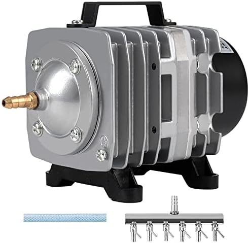 Kulife Aquarium Air Pump - Air Pump for Fish Tank, Fish Tank Air Pump Bubbler Pond Aerator, Hydroponic Air Pump, 650/1000/1250/1480/1780GPH Commercial Air Pump (650GPH-20W)