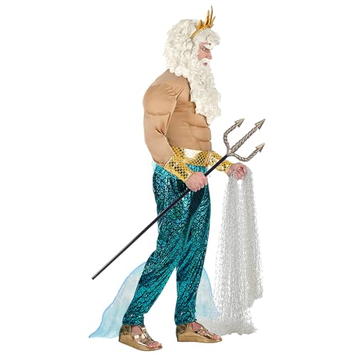 Costume Poséidon avec détails du monde sous-marin Widmann - 2