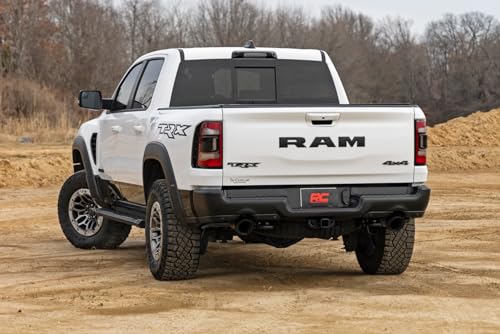 Rough Country HD2 Aluminum Running Boards for Ram 1500 (2019-2025) 1500 TRX (2021-2024) Crew Cab - 5" Wide Non-Slip Step, Easy Bolt-on Install by Rough Country - Image 4