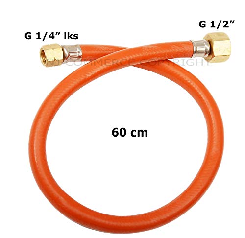 J+N 'Tubo per Gas Propano Pollici 1/2 R X 1/4 LKS...