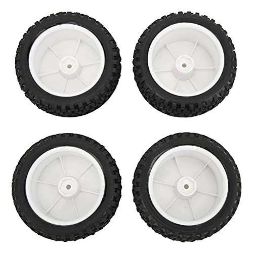 Sunydog Front Rear Tires Wheels 12mm Hex, Practical Upgrade Parts 1/10 Off Road (White)