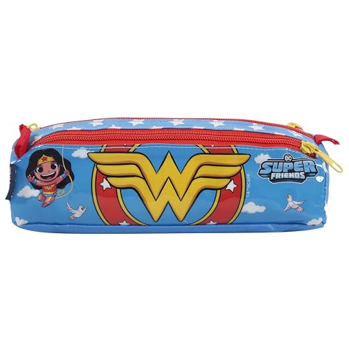 ESTOJO SOFT 3 DIVISÕES - WB DC SUPER FRIENDS - DCSF WONDER WOMAN - 13140