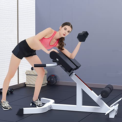 Magji Adjustable Roman Chair For Full Body Exercise, Hyper Extension Exercise Equipment With Padded Handles & Cushion, Built To Last #TOP3