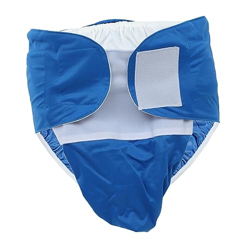 Ipetboom Adult Washable Diapers Breathable Diaper Leak Proof Skin-Friendly for Elderly Disabled