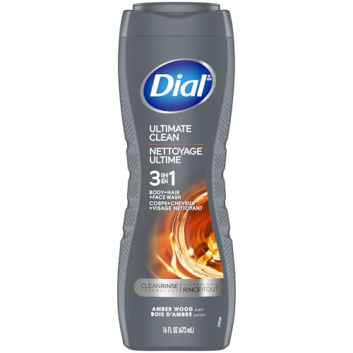 Dial Men 3in1 Body, Hair and Face Wash