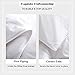 puredown® Goose Down Comforter King Size, 800 Fill Power, 100% Cotton Winter Oversized Down Duvet Insert 700 Thread Count, Heavyweight Cloud Fluffy Pinch Pleat Extra Warmth