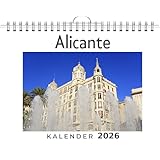 Alicante: (Wandkalender 2026, Kalender DIN A4 quer, Monatskalender im Querformat mit Kalendarium, das perfekte Geschenk)