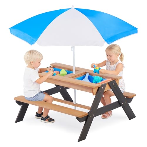 SoliWood 3-in-1 Picnic Table