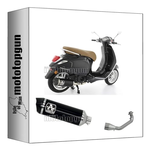 Escape completo Arrow 53537AKN para disfrutar de tu Vespa en ciudad