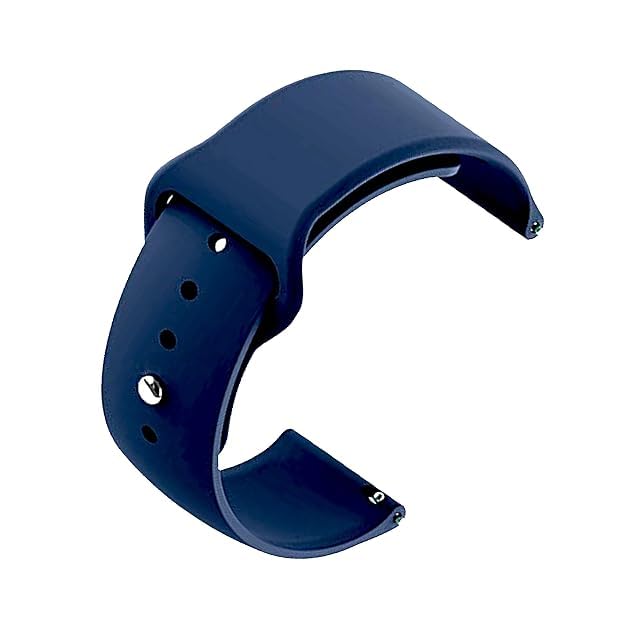 Image of Soft Silicone Strap Replacement Band for Apple || Realme || Boat || Noise || Fireboltt || Amazfit || Samsung || Oneplus Smart Watch Straps