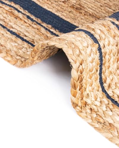 Tapis en jute long tapis de sol rustique pour intérieur maison - 6
