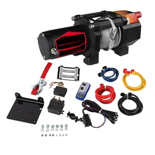 RTS Cable de Alambre Winch Eléctrico 12v 4500lbs miniatura 2