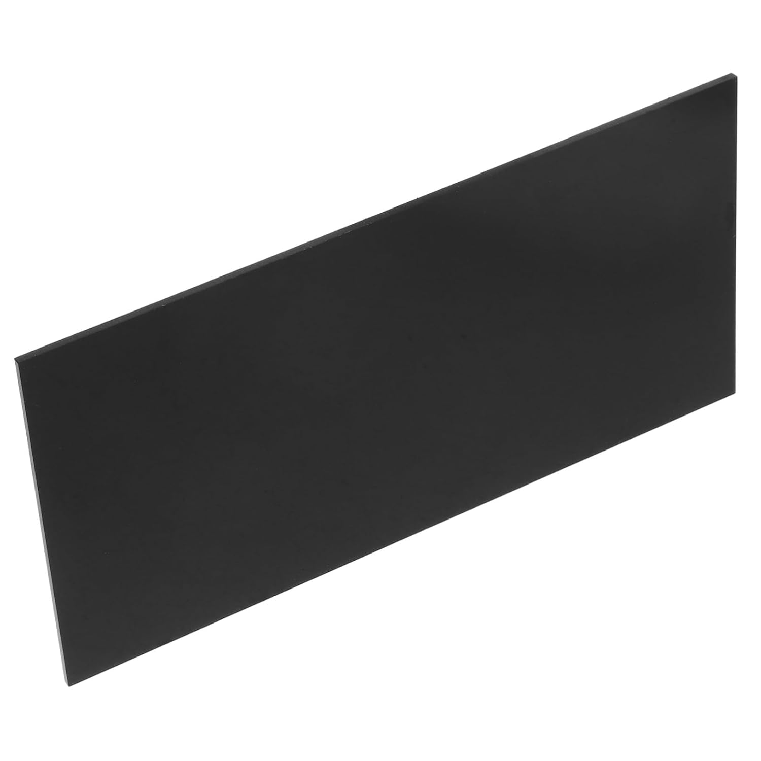 Veemoon Acrylic Sheet Crafting Board Black Opaque Rectangle Thick for Projects Photo Backgrounds and Signage and Lightweight Crafting Material