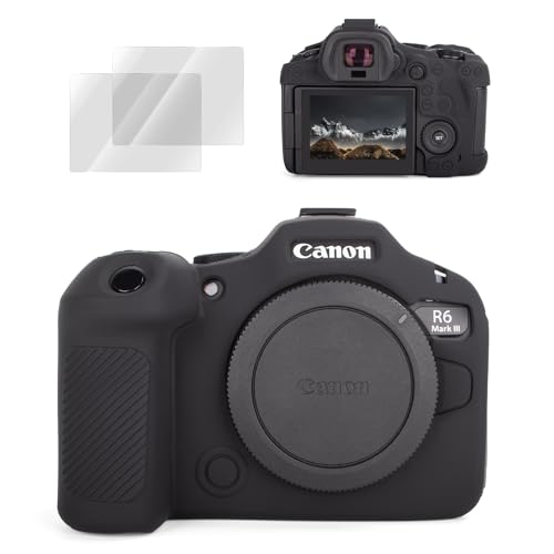 Funda Silicona VOVMOEYA para Canon EOS R6 Mark III miniatura 1