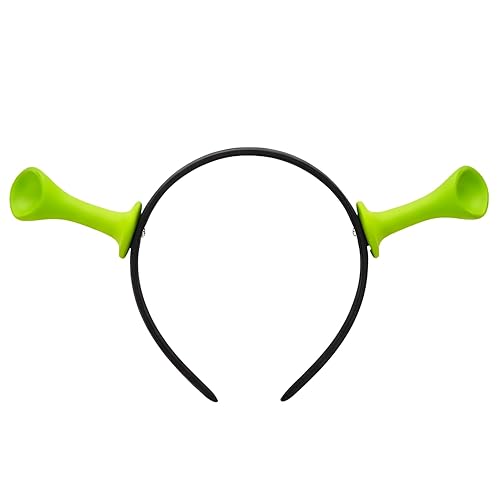 Cosplaya Green Ears Headband Costume 100% LIGHT-WEIGHT COSPLAY FOAM Adult Womens Mens Alien Halloween Costumes - One Size - Green