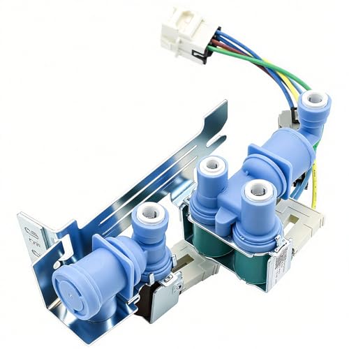5304538492, 5304525994 Refrigerator Water Inlet Valve Compatible with frigidaire ect. For FRSS2623AD8 GRFN2853AF3 ect. Replace Number 140137975102 5304537699 5304539239 OEM32061942 etc.