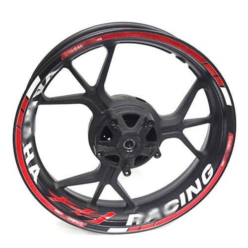Autocollant moto pour FZ1 | Kit de liserets pour jante de roue de 17 pouces