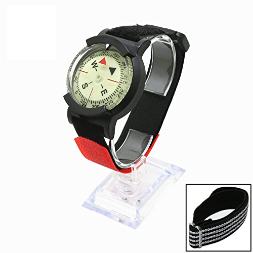Brazalete con brújula luminosa para buceo y uso exterior miniatura 4