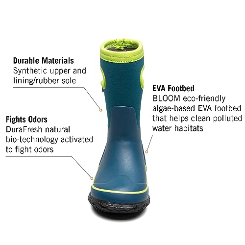Image of BOGS Grasp Kids Waterproof Rain Boots, Insulated Winter Snow Boots