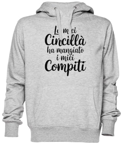 Sweat à capuche gris idéal pour les soirées cocooning et les cours