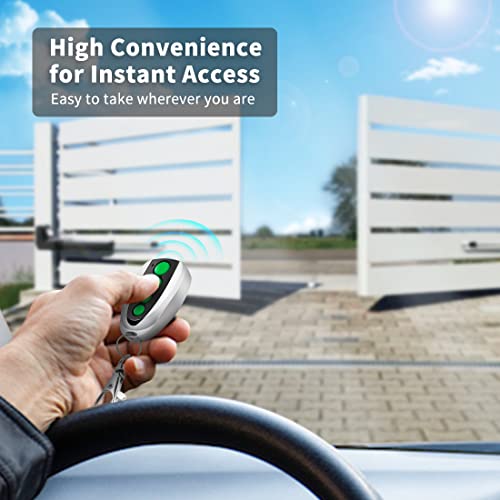 TOPENS M12 Remote Control Transmitter Key Chain Keyfob 2 pcs Pack