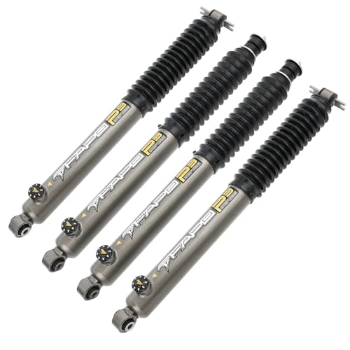 FAPO P3 Series Adjustable Damping Front and Rear Shock Absorber for Jeep Wrangler JK 2007-2018 3-4.5 Lift