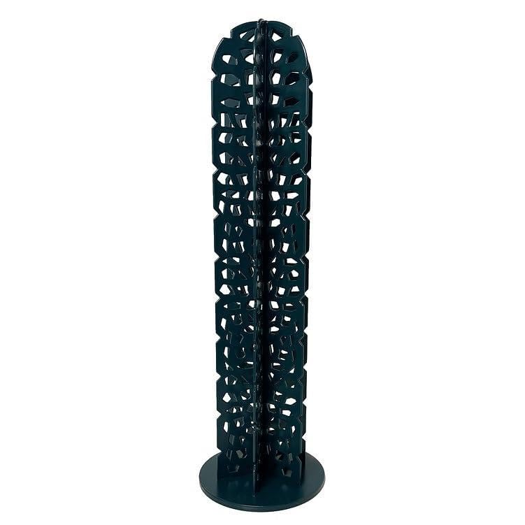 Cactus décoratif en acier 45 cm vert équinoxe pour intérieur et jardin