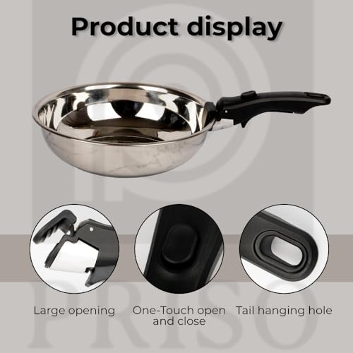 Image of PRISO Detachable Universal Pot Handle Multipurpose Kitchen All Cookware Replacement Use. (Pack of 1)
