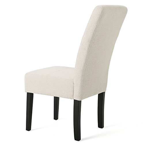 Christopher Knight Home Pertica Fabric Dining Chair, Beige 25D X 18W X 39.75H In #TOP6