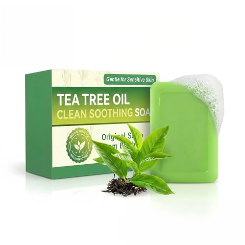 Anti fungal Soap 2026 Velo Tea Tree Soap Bar Antifungal - Body Wash for Face & Body (1 pc)
