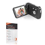 BoxWave Screen Protector Compatible with Bell Howell DNV6HD Rogue - ClearTouch Anti-Glare ToughShield 9H (2-Pack), Anti-Glare 9H Tough Flexible Film Screen Protector