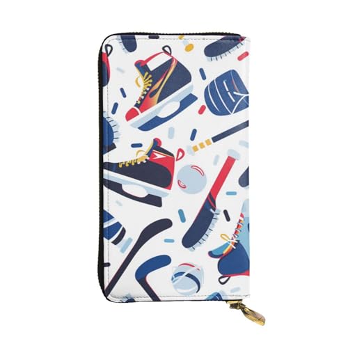 Portefeuille en cuir hockey femme idéal pour vos voyages et sorties citadines