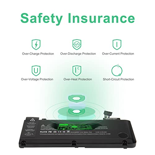 Shentec A1322 A1278 Batteria per Apple MacBook Pro...