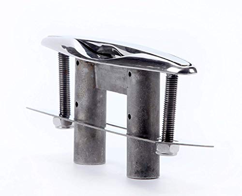 Taquets de traction inox 316 Amarine Made 20,3 cm pour amarrage de bateau