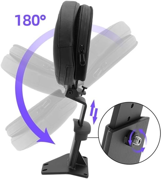 Honda | バイク | Honda二輪純正アクセサリー | ゴールドウイング オートバイのパッセンジャーバックレスト ゴールドウィング用 2018-2023 GL1800用 ブラック オートバイ用 調節可能フロ