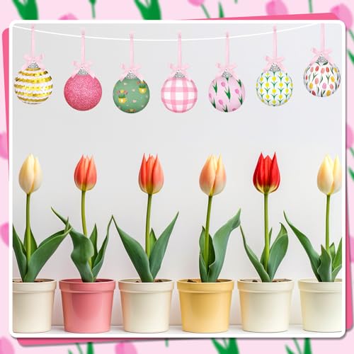 Zeyune-16-Pcs-Easter-Spring-Summer-Ornaments-for-Small-Tree-Spring-Tree-Hanging-Decorations-Summer-Theme-Cute-Balls-for-Holiday-Party-Favors Zeyune 16 Pcs Easter Spring Summer Ornaments for Small Tree Spring Tree Hanging Decorations Summer Theme Cute Balls for Holiday Party Favors