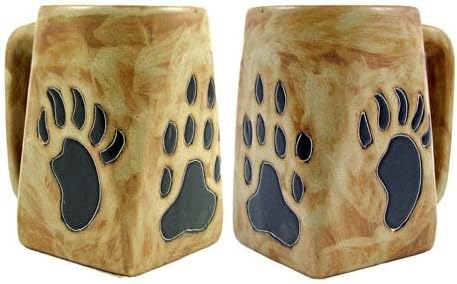 Mara Stoneware Mug - Bear Paws12 oz.