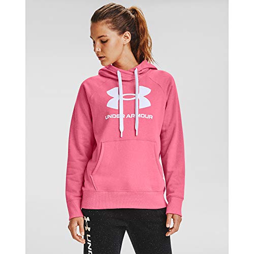 Under Armour (アンダーアーマー) レディース ライバル フリース ロゴ入りパーカー